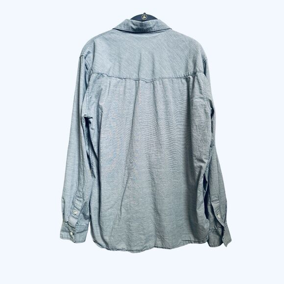Levi’s Levi Strauss And Co. Modern Cotton Denim Button Down Shirt Long Sleeve XL - Picture 2 of 10